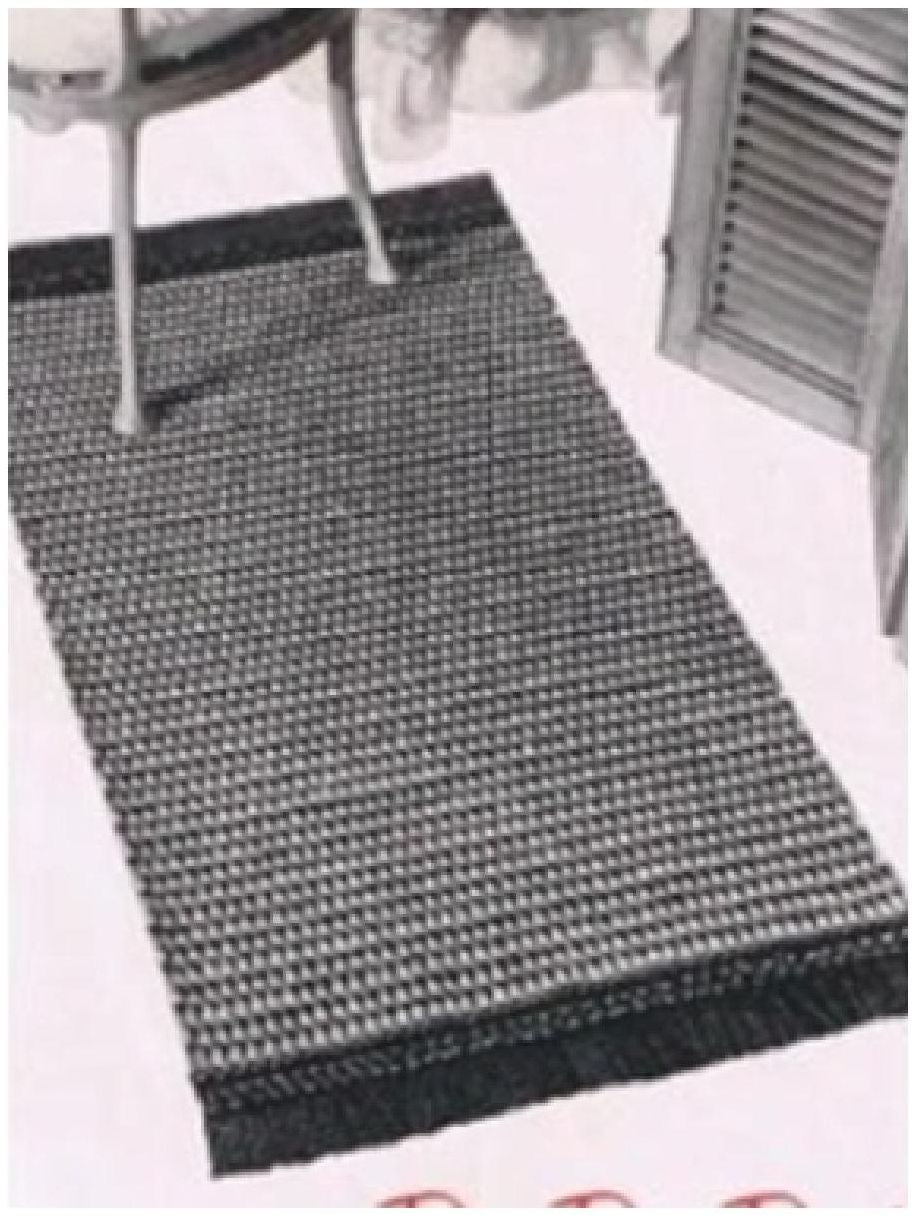 PATTERN #0393 UP MARKET RUG VINTAGE CROCHET