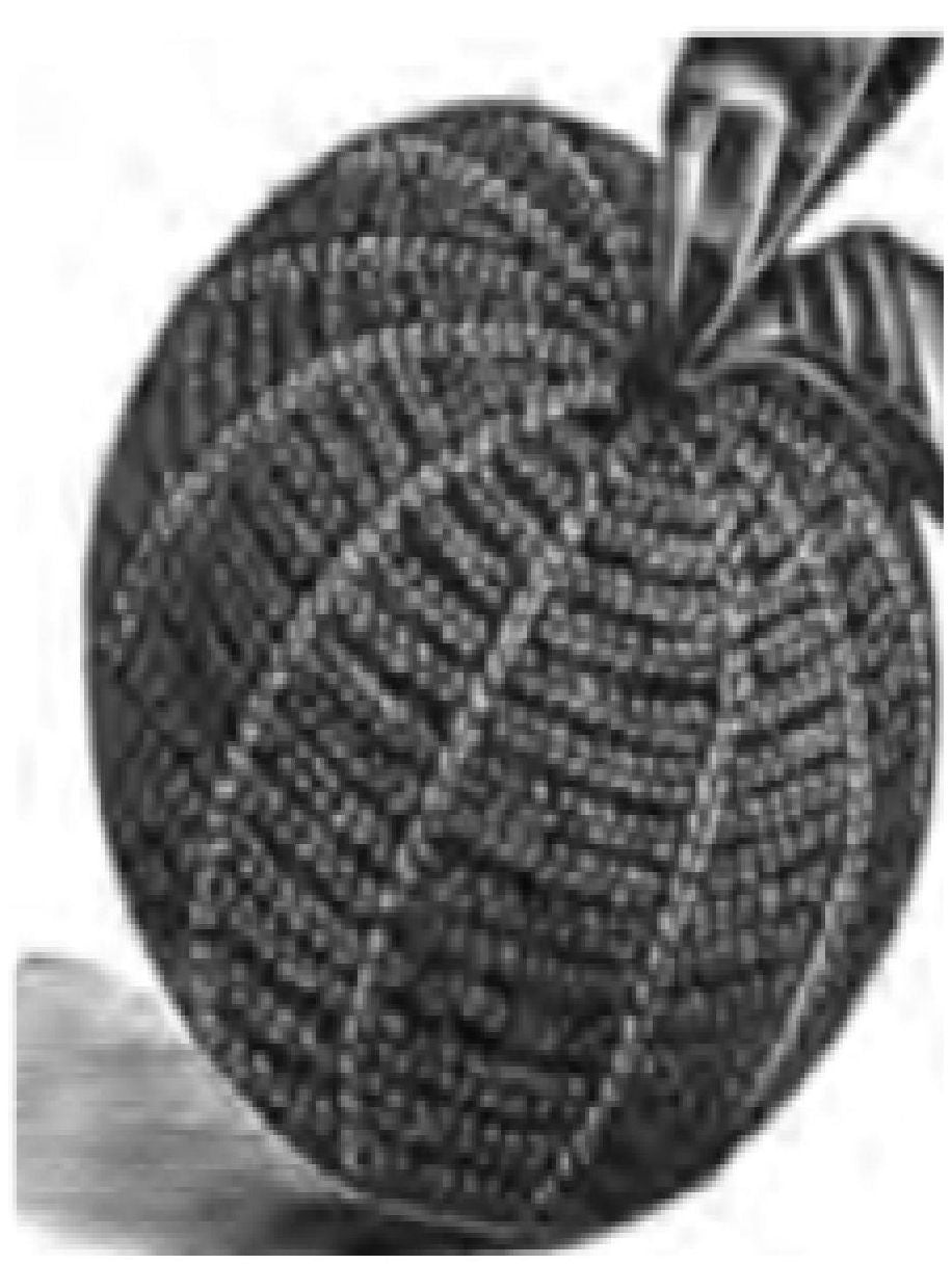 PATTERN #0397 KNITTED BALL VINTAGE KNITTING