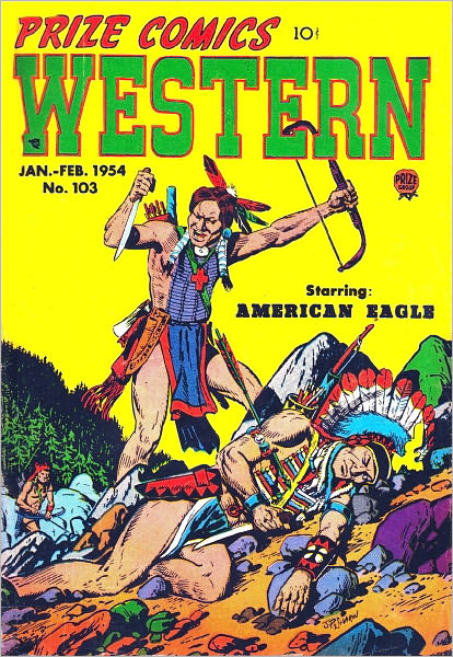 Prize Comics Western Number 103 Western Comic Book