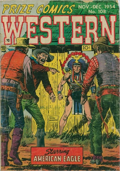 Prize Comics Western Number 108 Western Comic Book