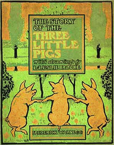 The Story of the Three Little Pigs (Illustrated)