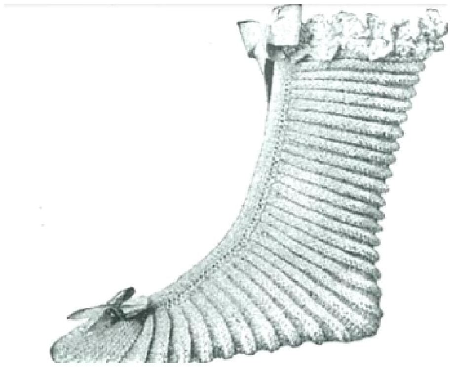 PATTERN #0113 WARM TOES VINTAGE KNITTING