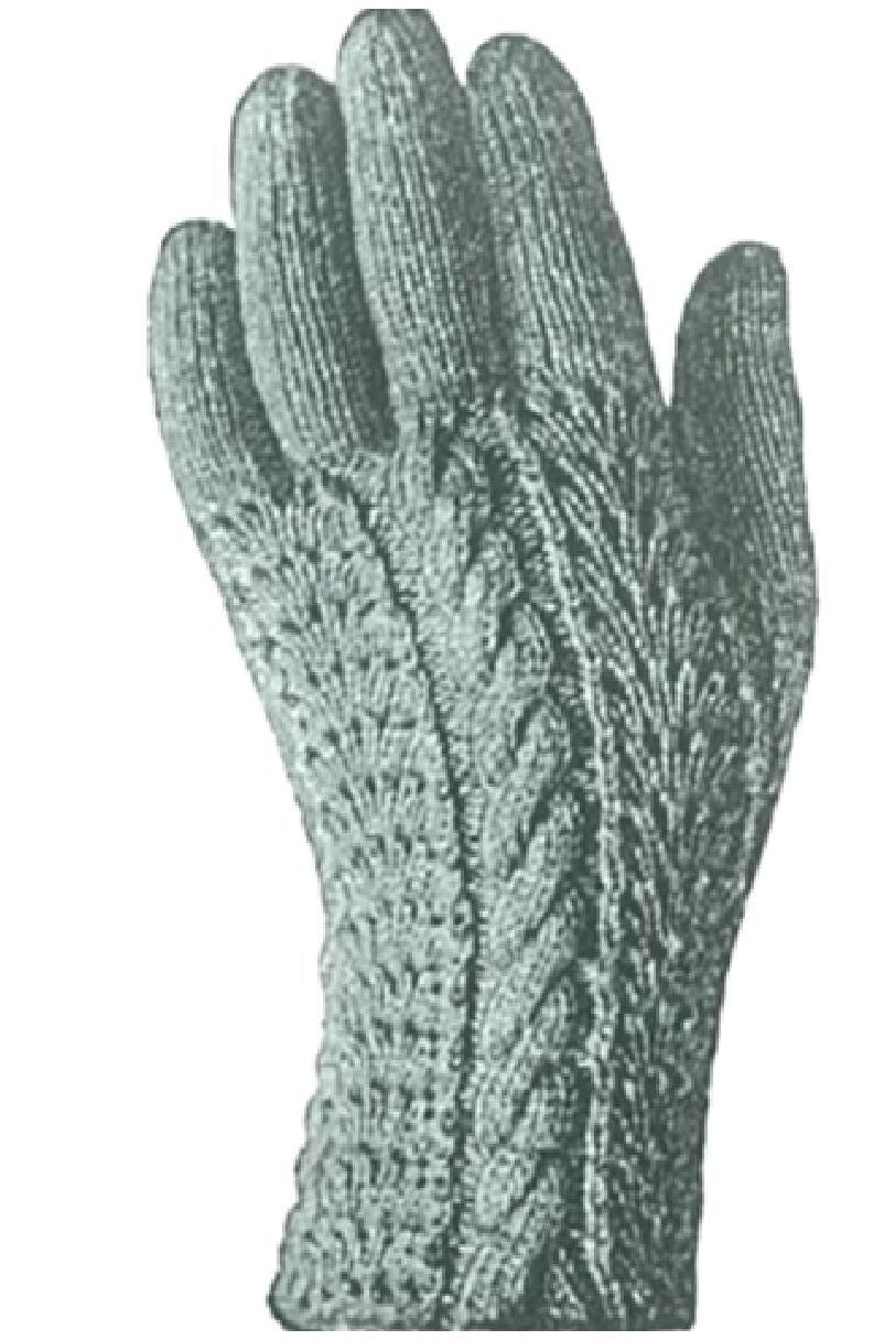PATTERN #0117 LISA GLOVE VINTAGE KNITTING
