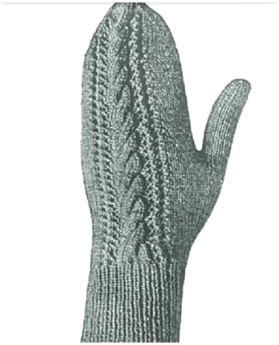 PATTERN #0116 BECCA GLOVE VINTAGE KNITTING
