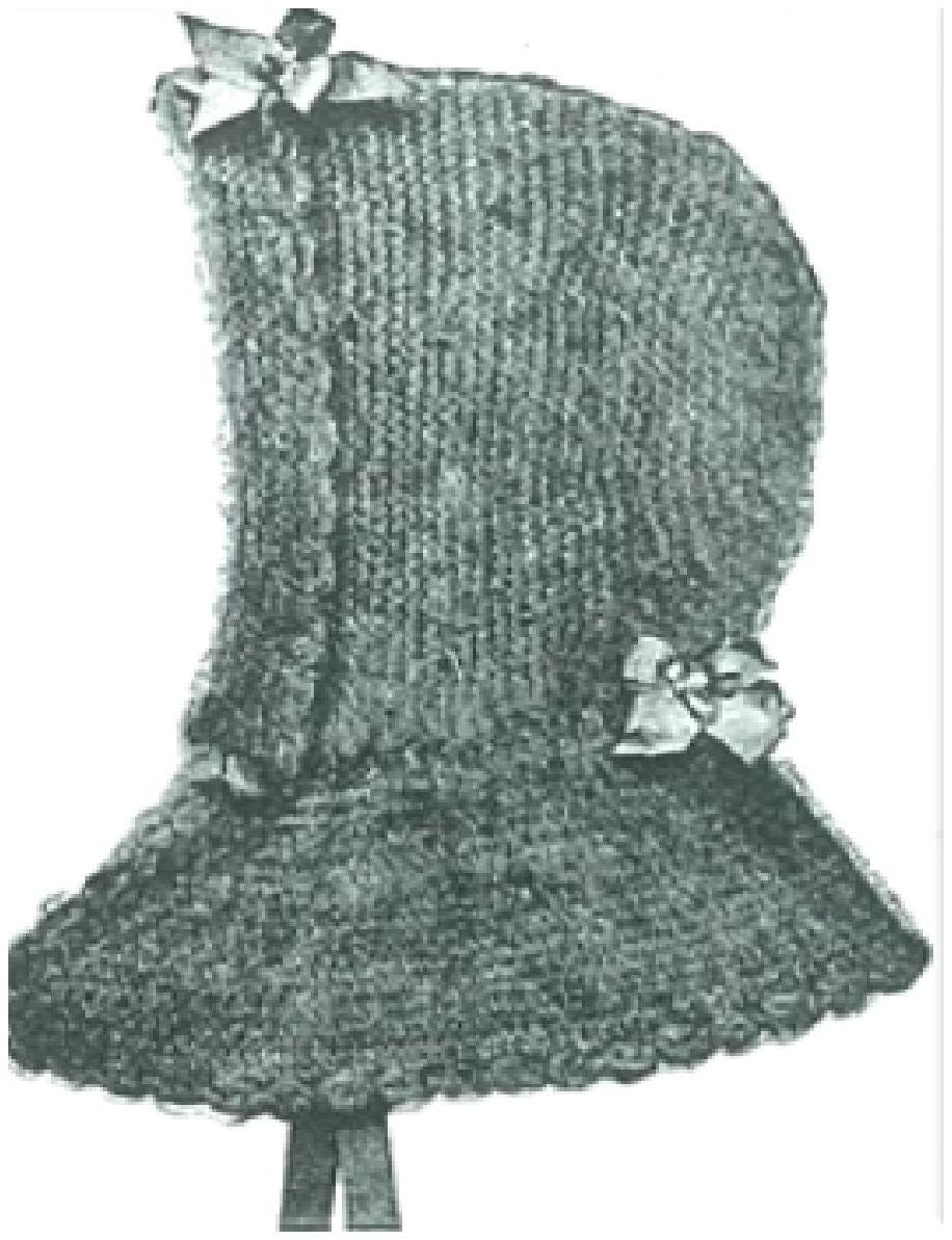 PATTERN #0126 ANGORA HOOD VINTAGE KNITTING