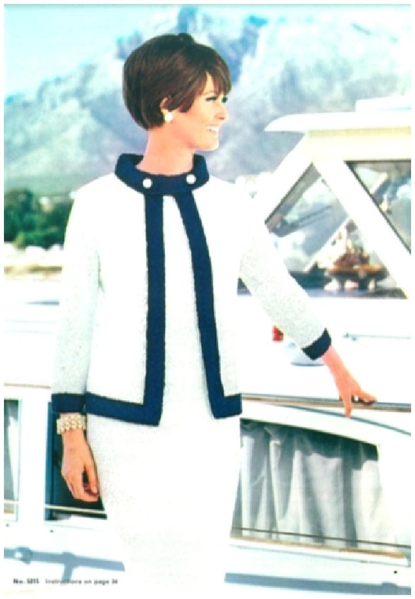 PATTERN #0140 FUENGIROLA DRESS VINTAGE KNITTING