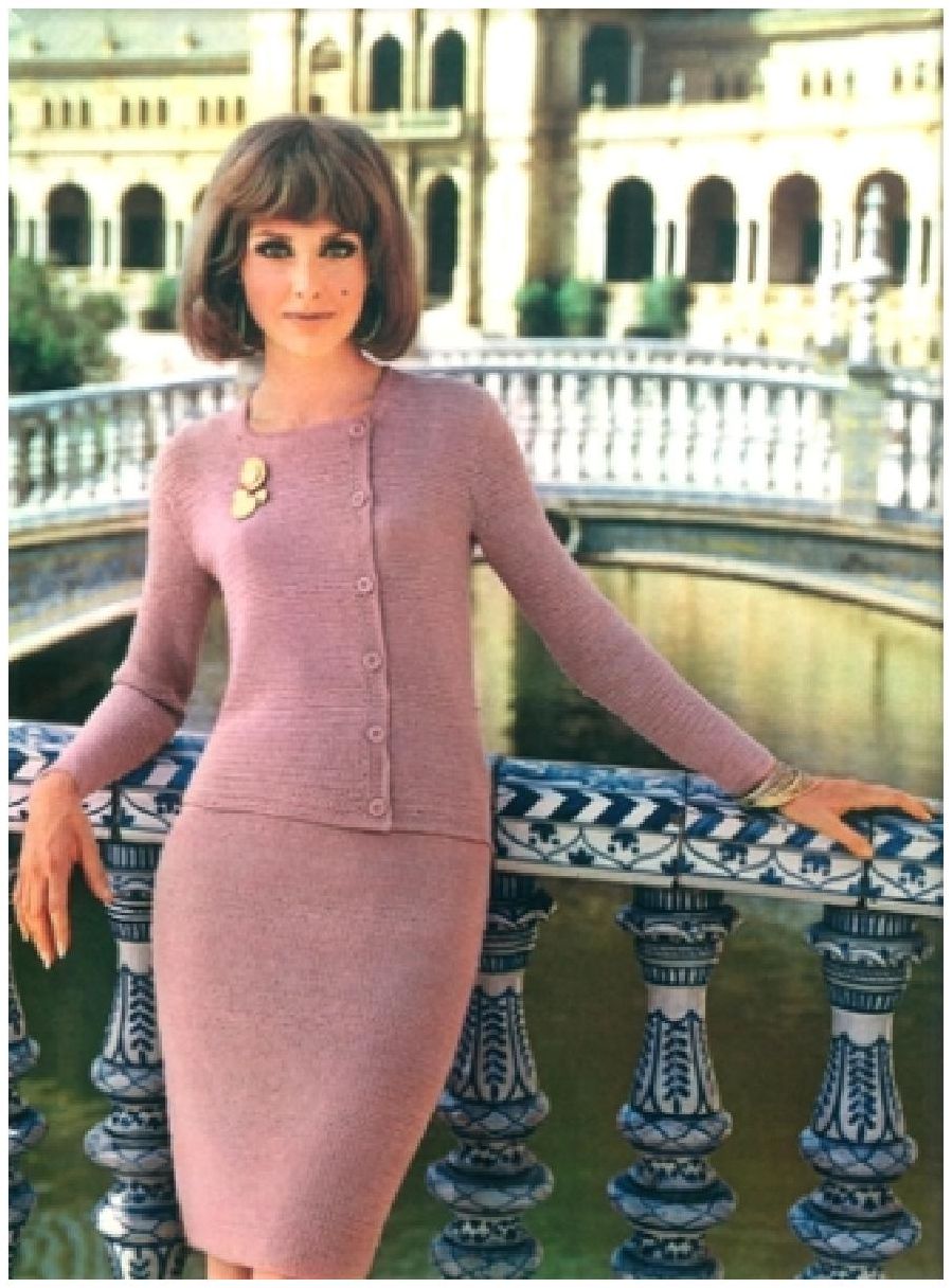 PATTERN #0142 GIRALDA DRESS VINTAGE CROCHET