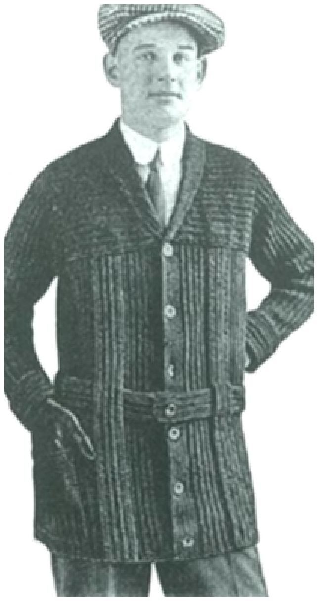 PATTERN #0144 WINDSOR JACKET VINTAGE KNITTING