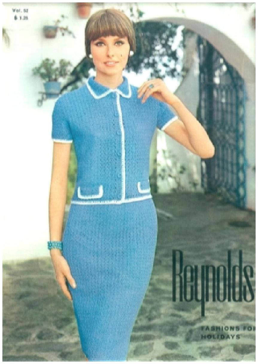 PATTERN #0146 BENALMADENA DRESS VINTAGE KNITTING