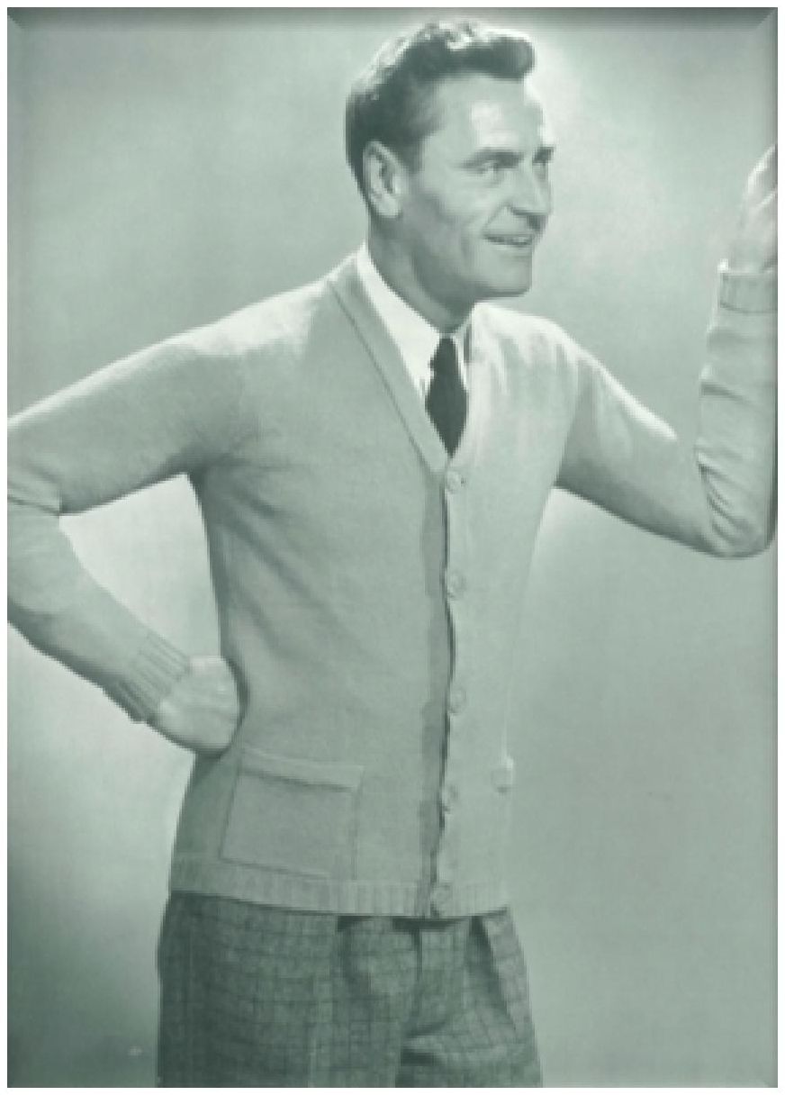 PATTERN #0150 BENHAM COAT SWEATER VINTAGE KNITTING