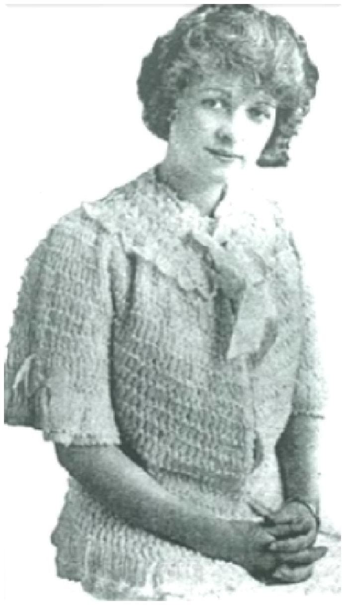 PATTERN #0151 EVANGELINE KIMONO VINTAGE CROCHET