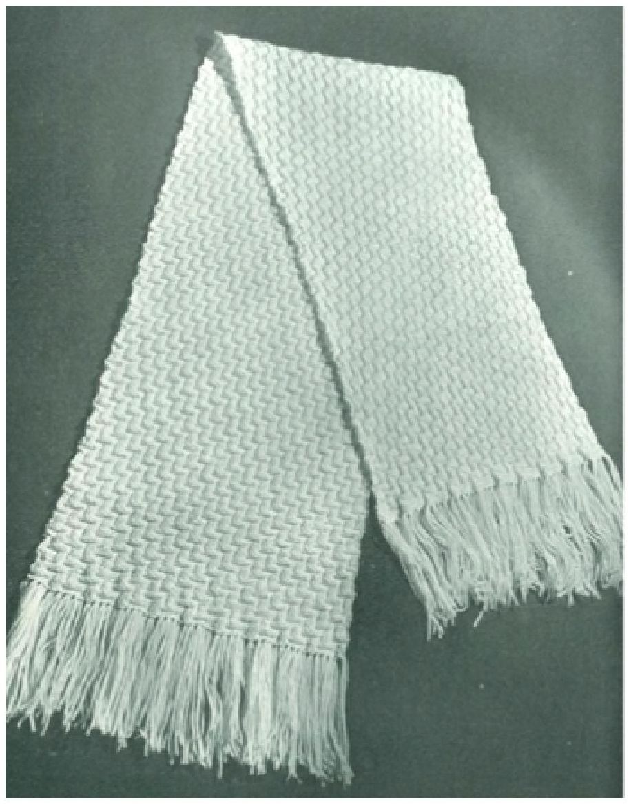 PATTERN #0153 ACERO SCARF VINTAGE KNITTING