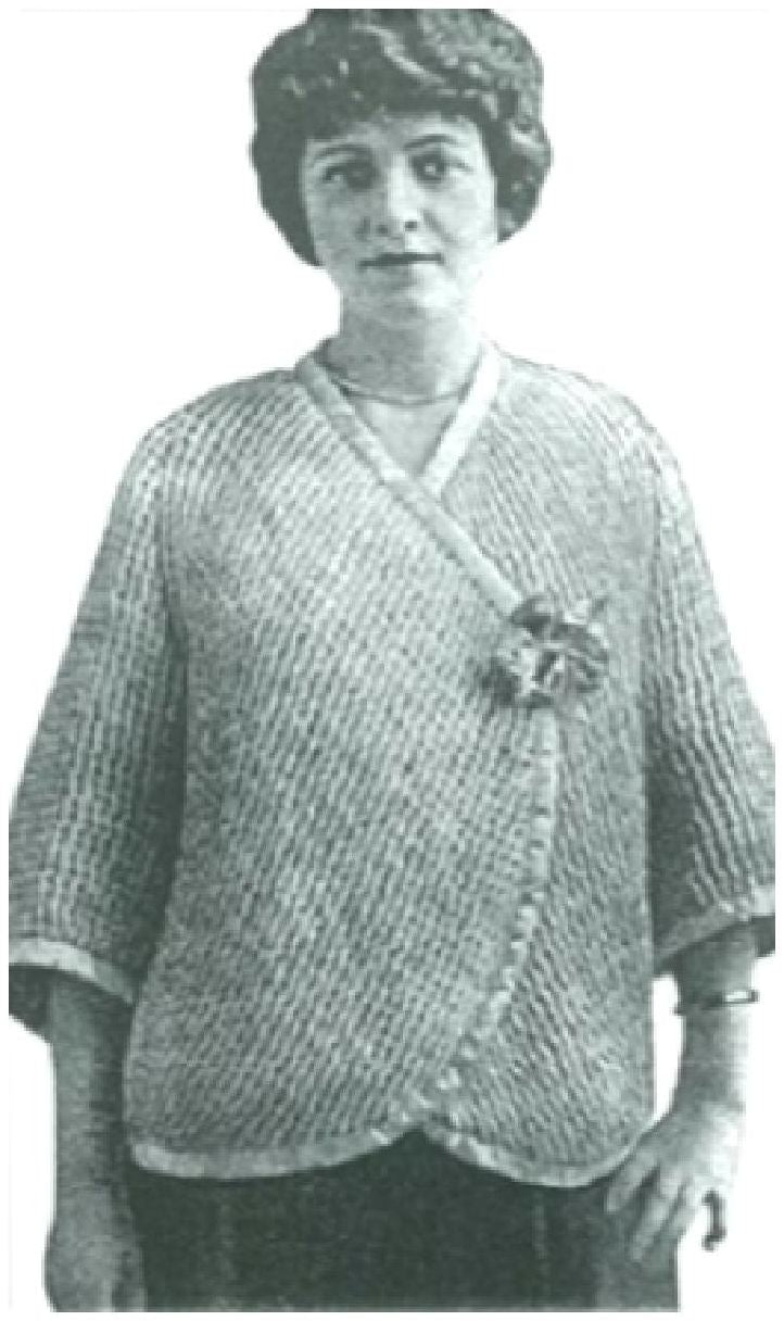 PATTERN #0154 LUCILE KIMONO VINTAGE CROCHET
