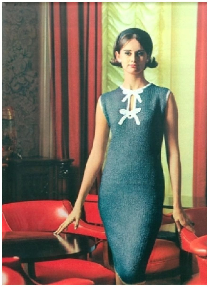 PATTERN #0158 RENEE DRESS VINTAGE KNITTING