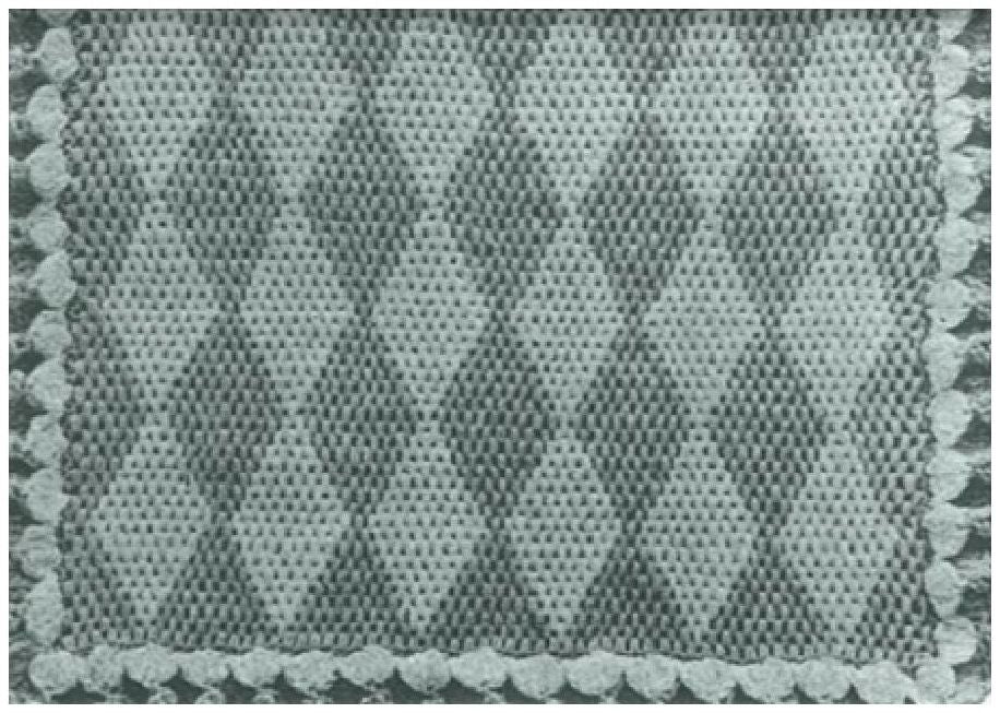 PATTERN #0181 HUMPTY DUMPTY BLANKET VINTAGE CROCHET