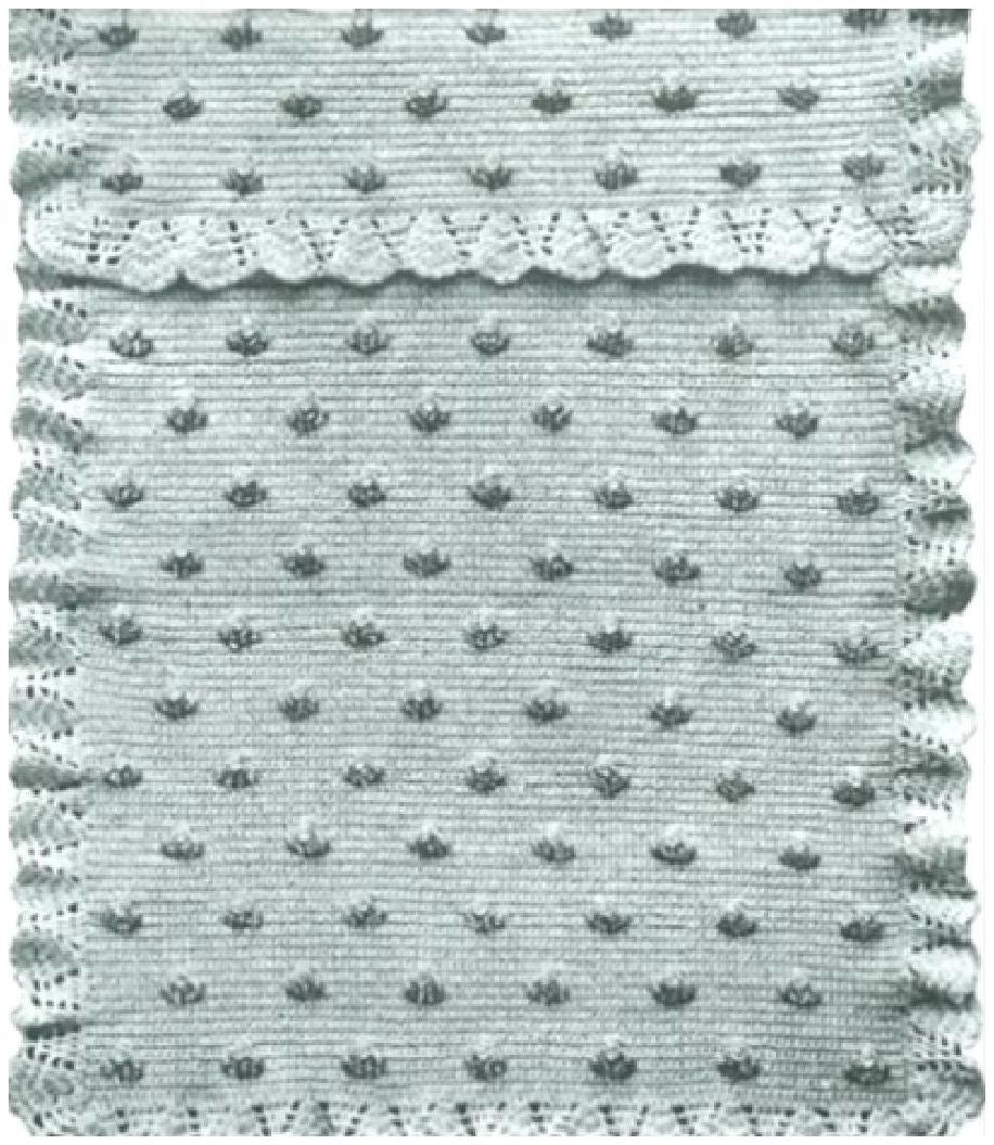 PATTERN #0184 ROSEBUD VINTAGE KNITTING