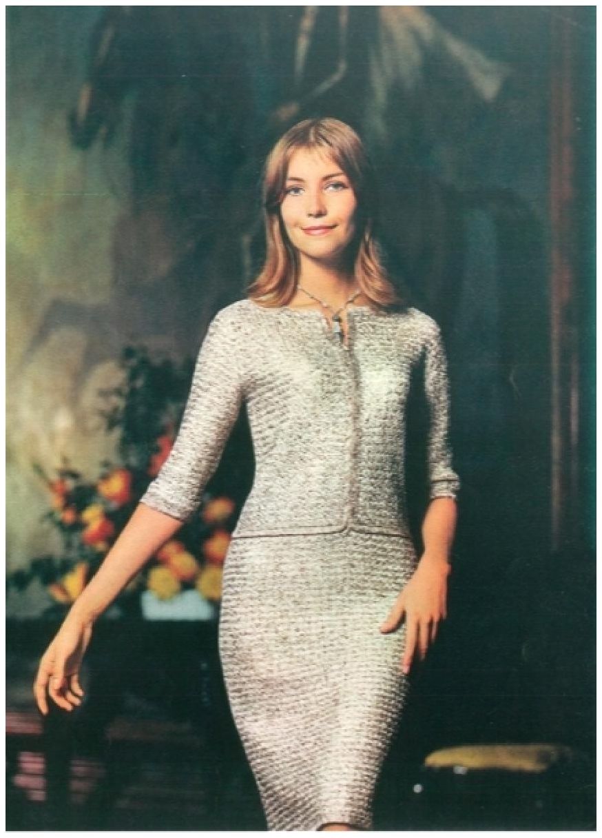 PATTERN #0186 ANTOINETTE DRESS VINTAGE KNITTING
