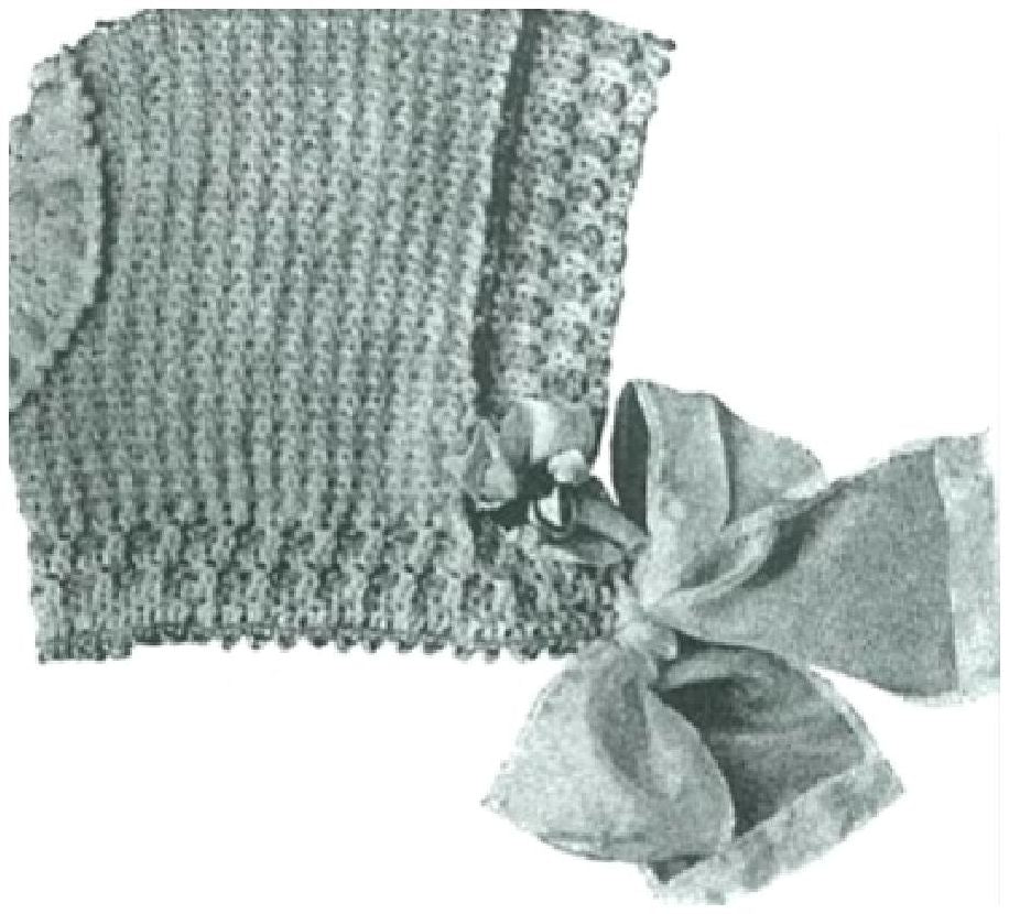 PATTERN #0194 OUR PET HOOD VINTAGE CROCHET