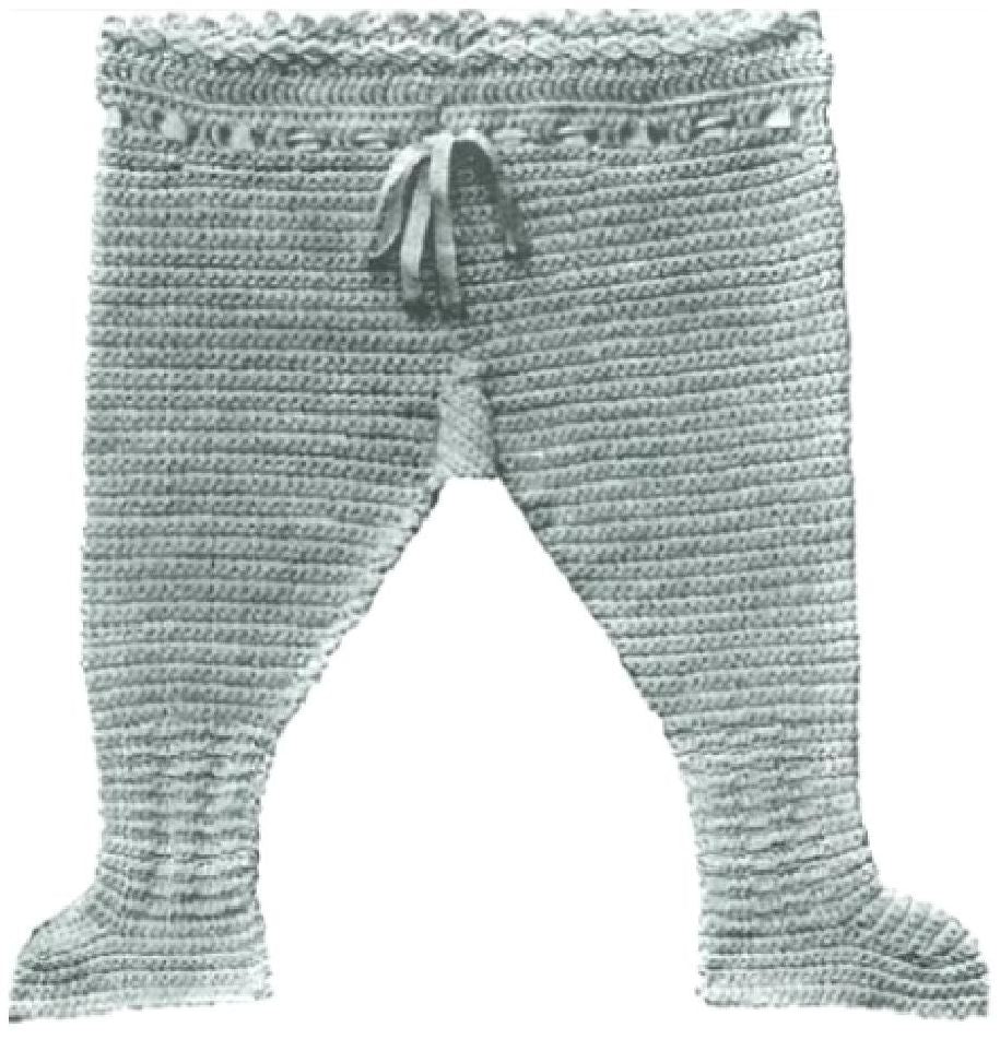 PATTERN #0196 LEGGING DRAWERS VINTAGE CROCHET