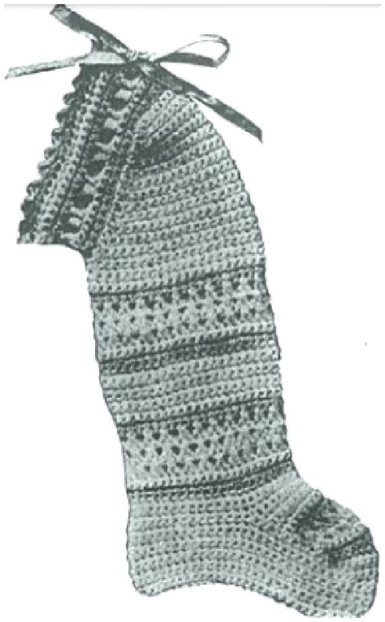 PATTERN #0197 BABY LEGGING VINTAGE CROCHET