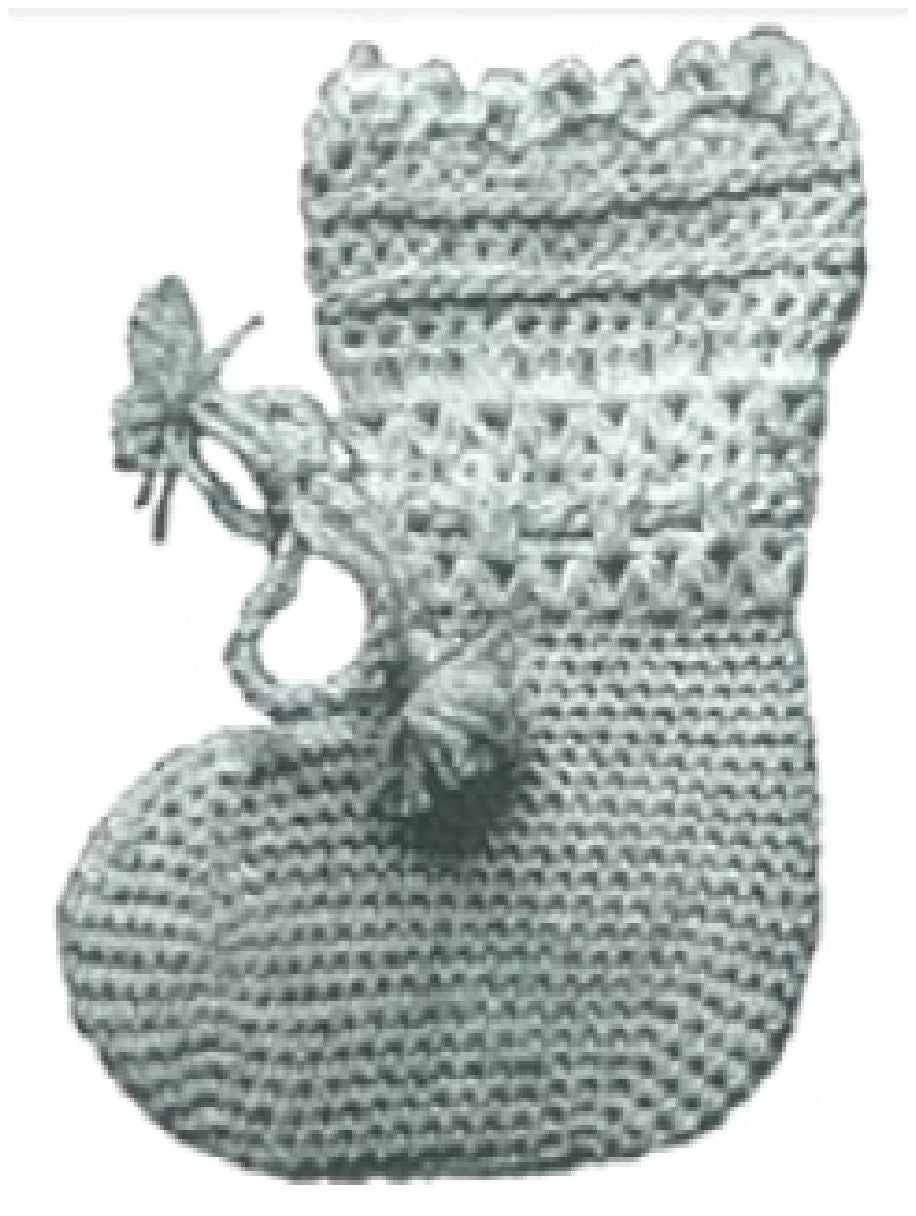 PATTERN #0202 BABETTE BOOTEE VINTAGE CROCHET