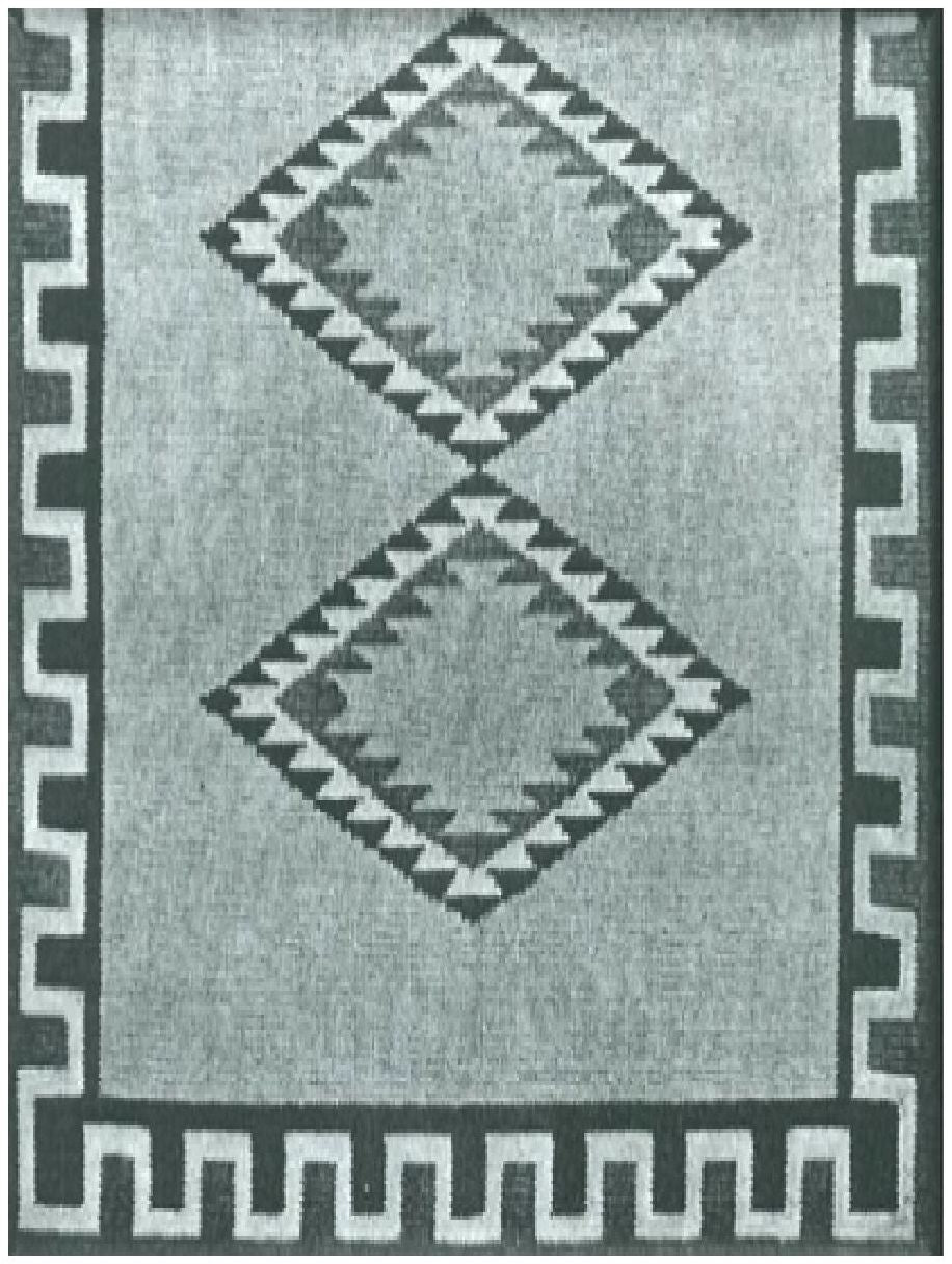PATTERN #0223 NAVAJO BLANKET VINTAGE CROCHET