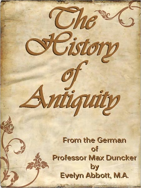 The History of Antiquity