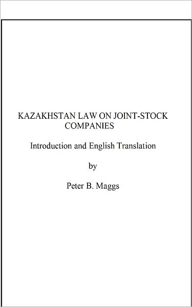 Kazakhstan Law on Joint-Stock Companies