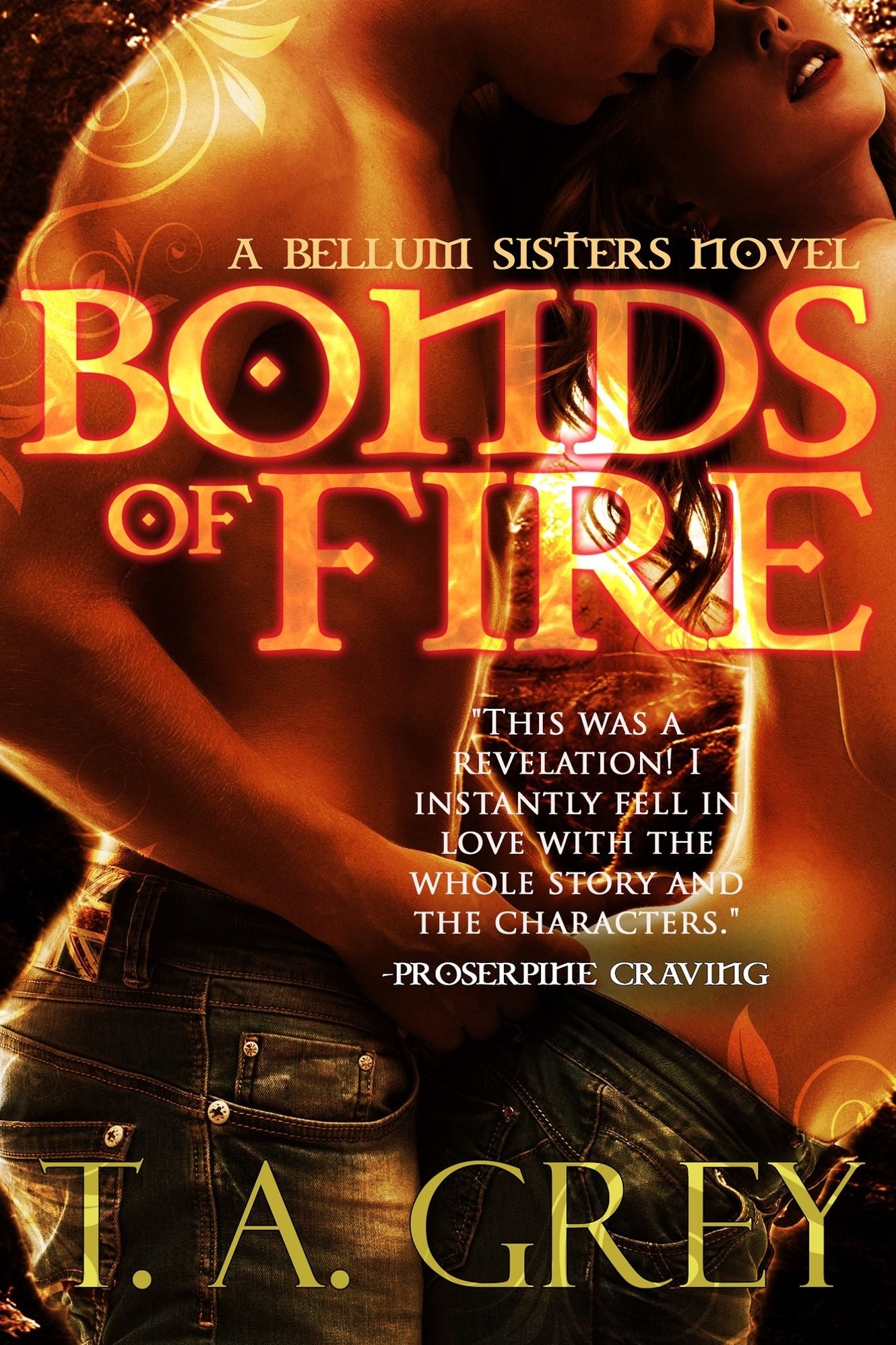 Bonds of Fire (The Bellum Sisters Series #2) (paranormal erotic romance)