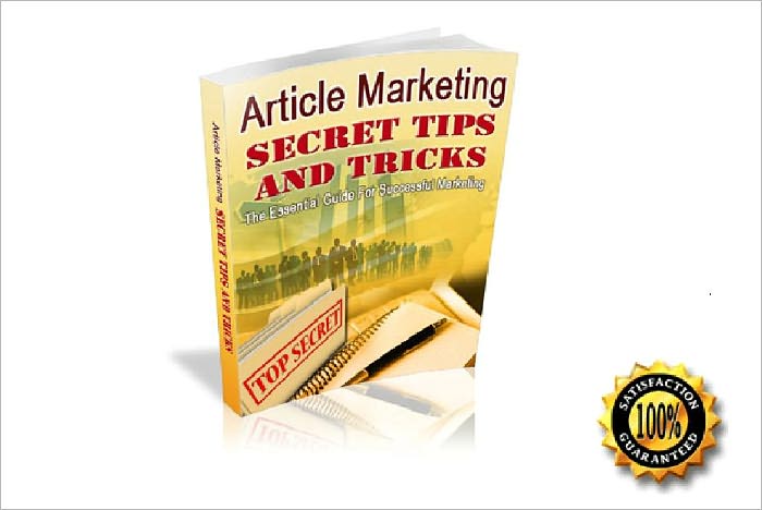 Article Marketing Secret Tips And Tricks - Kick Start Your Internet Business Today With Some Potent Article Marketing Tricks!AAA+++