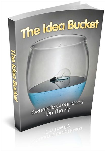 The Idea Bucket - Generate Great Ideas On The Fly! (Brand New)