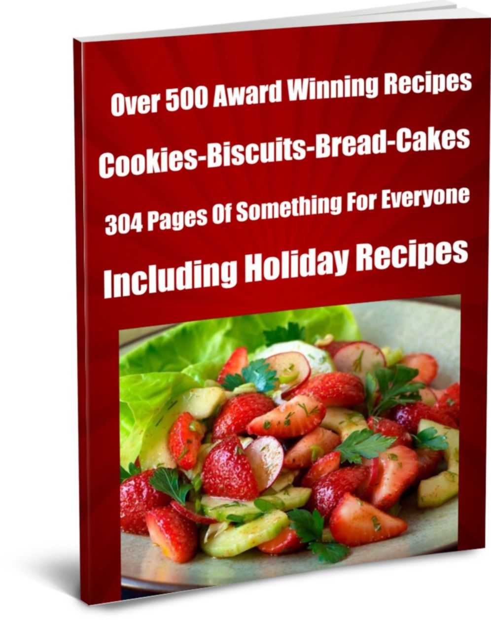Over 500 Award Winning Recipes.. Cookies-Biscuits-Bread-Cakes.. 304 Pages Of Something For Everyone, Including Holiday Recipes!