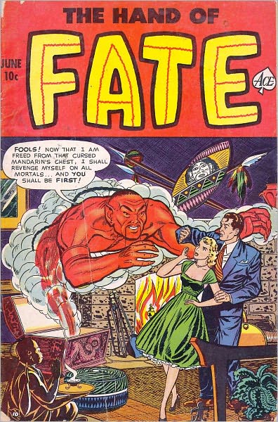 Vintage Horror Comics: The Hand of Fate No. 11 Circa 1952