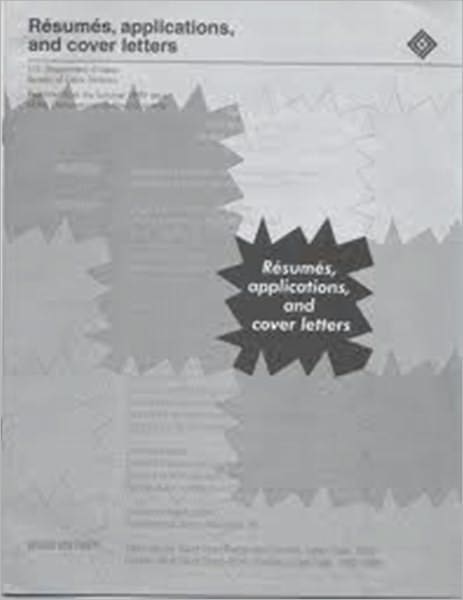 R&eacute;sum&eacute;s, Applications, and Cover Letters