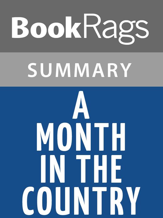 A Month in the Country by J. L. Carr l Summary & Study Guide
