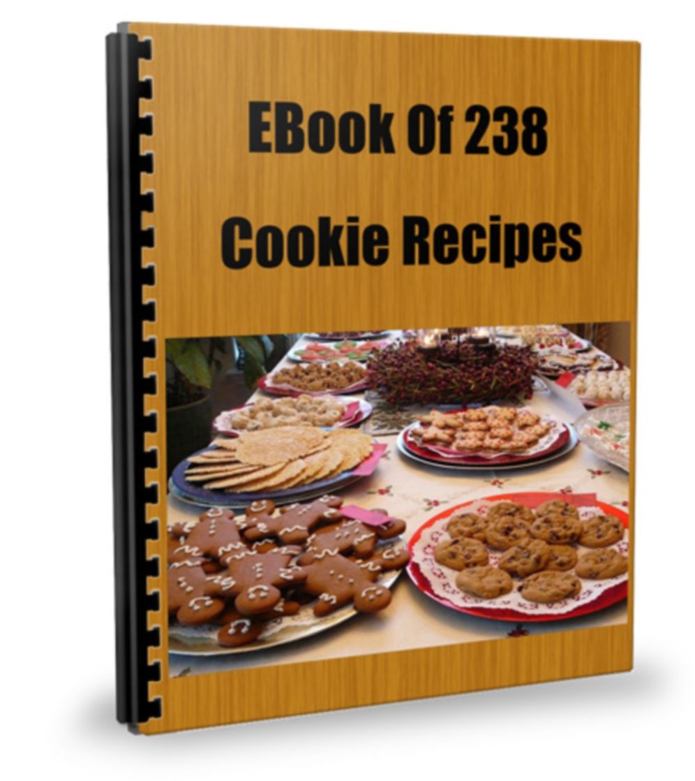 EBook Of 238 Cookie Recipes