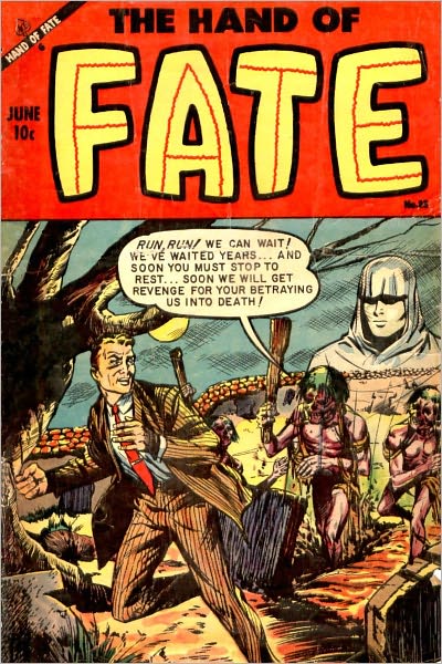 Vintage Horror Comics: The Hand of Fate No. 23 Circa 1953