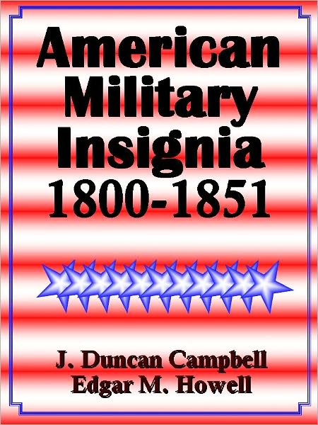 American Military Insignia 1800-1851