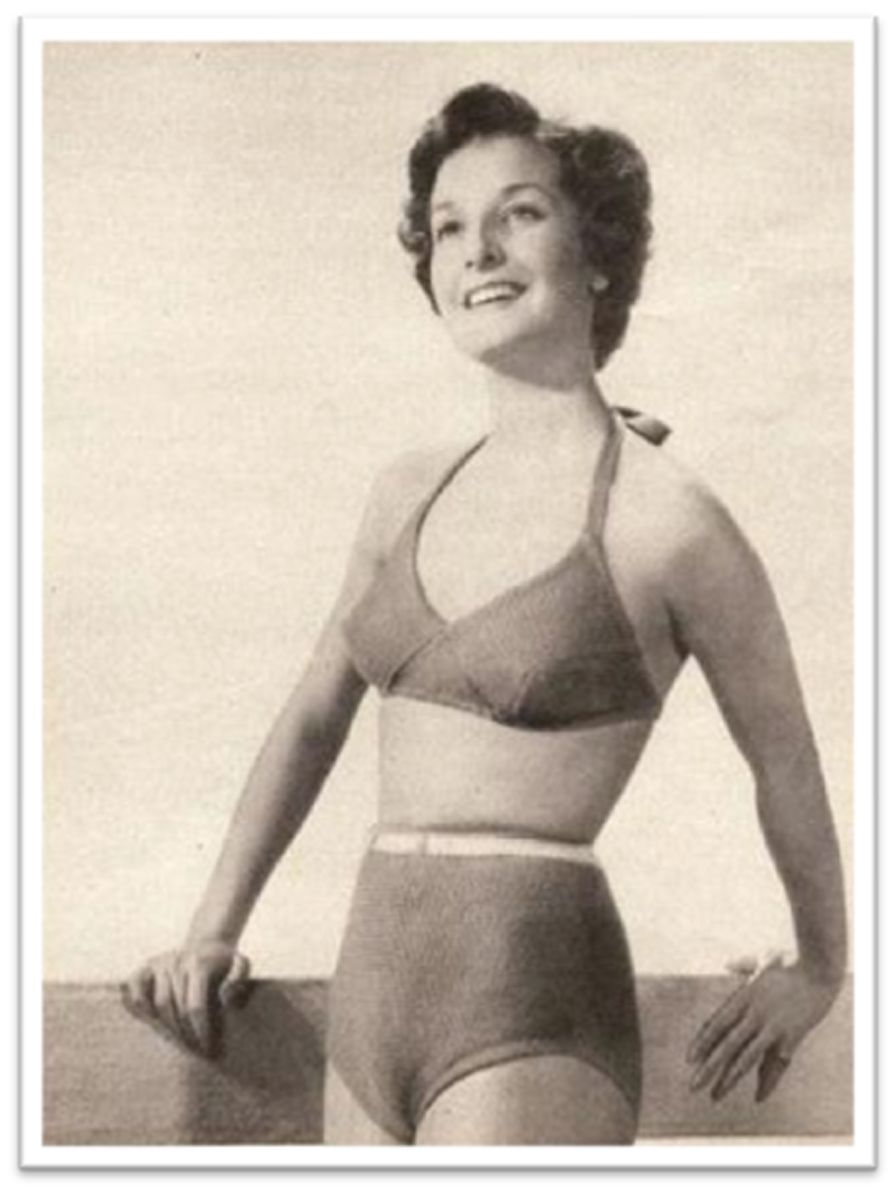 PATTERN #2073 CLEAN CUT VINTAGE KNITTING