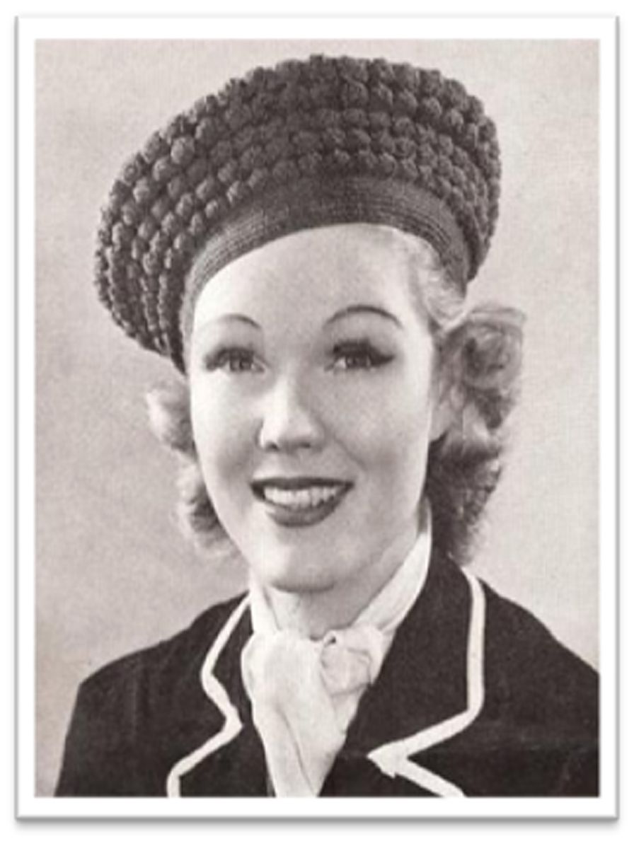 PATTERN #2074 THE ROUNDABOUT VINTAGE KNITTING