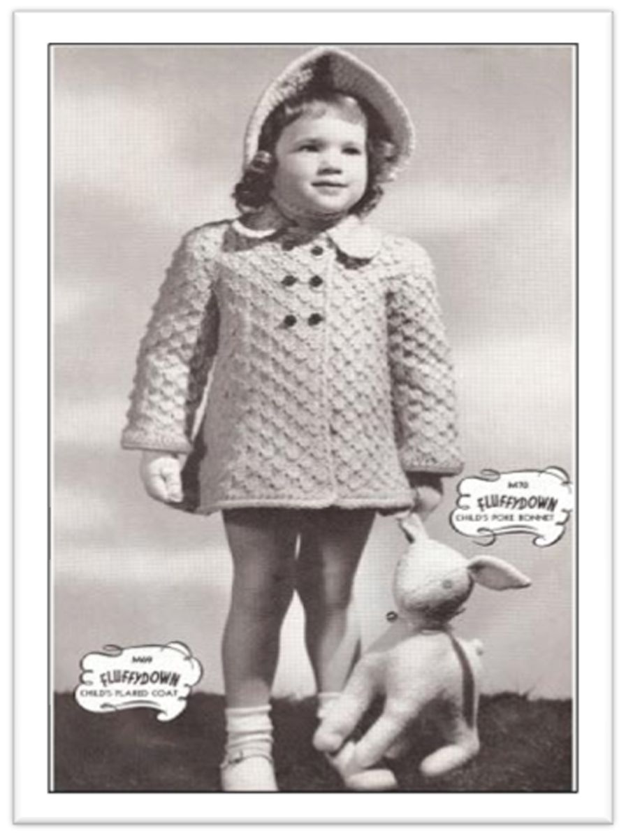 PATTERN #2077 FLUFFYDOWN VINTAGE CROCHET
