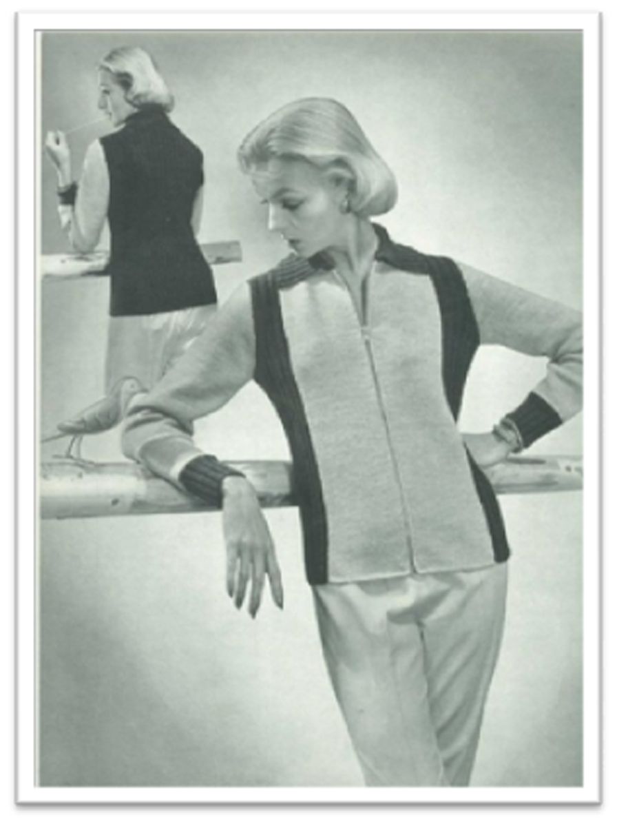 PATTERN #2093 FJOLA VINTAGE KNITTING