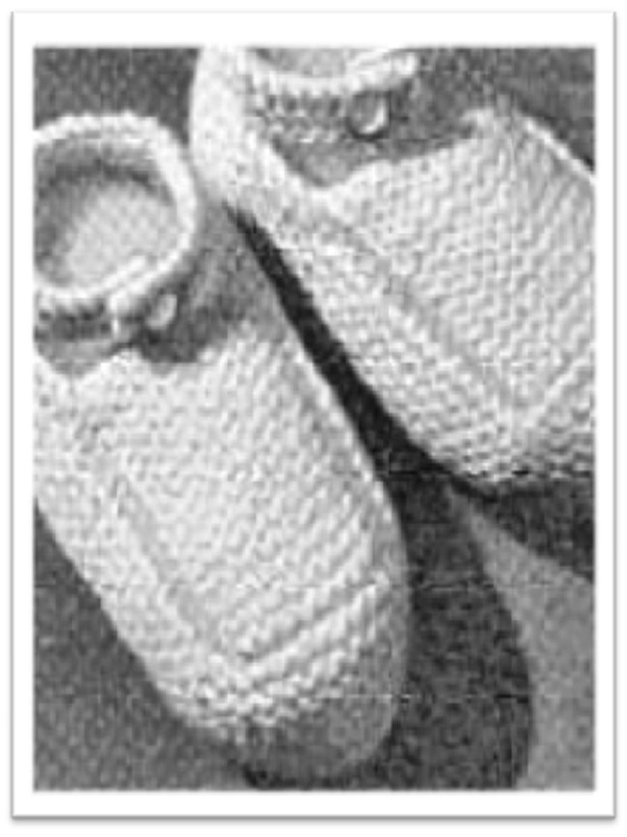 PATTERN #2100 BABY BOOTS VINTAGE KNITTING