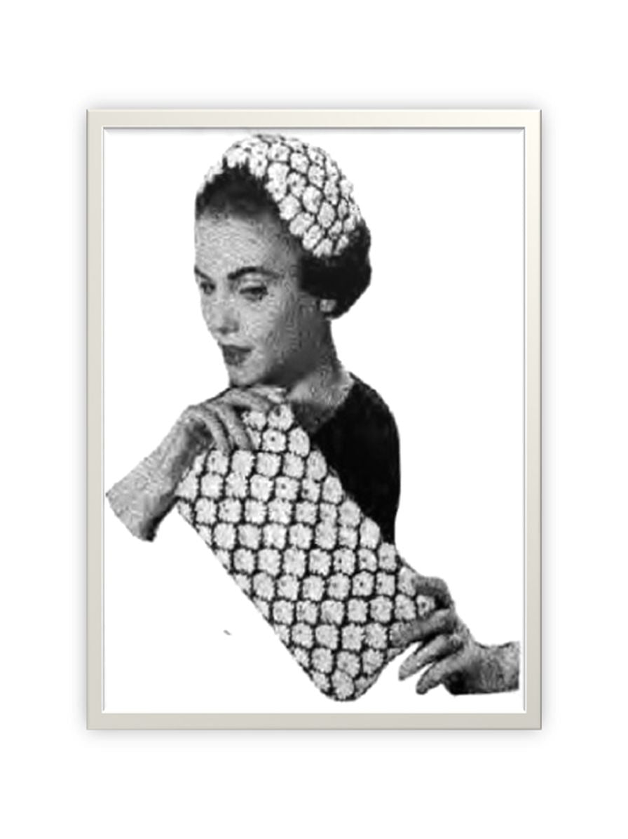 PATTERN #2254 KELSIE HAT AND BAG VINTAGE CROCHET