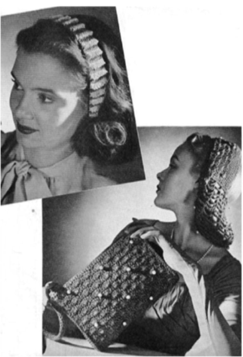 PATTERN #2255 CRISSY AND KISSY VINTAGE CROCHET