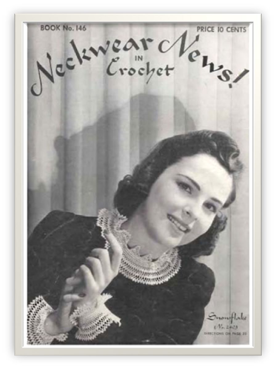 PATTERN #2263 SNOWFLAKE VINTAGE KNITTING