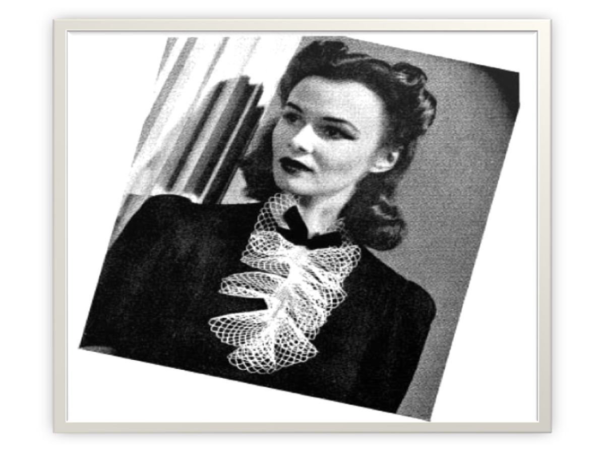 PATTERN #2264 SAUCY SUSIE VINTAGE CROCHET