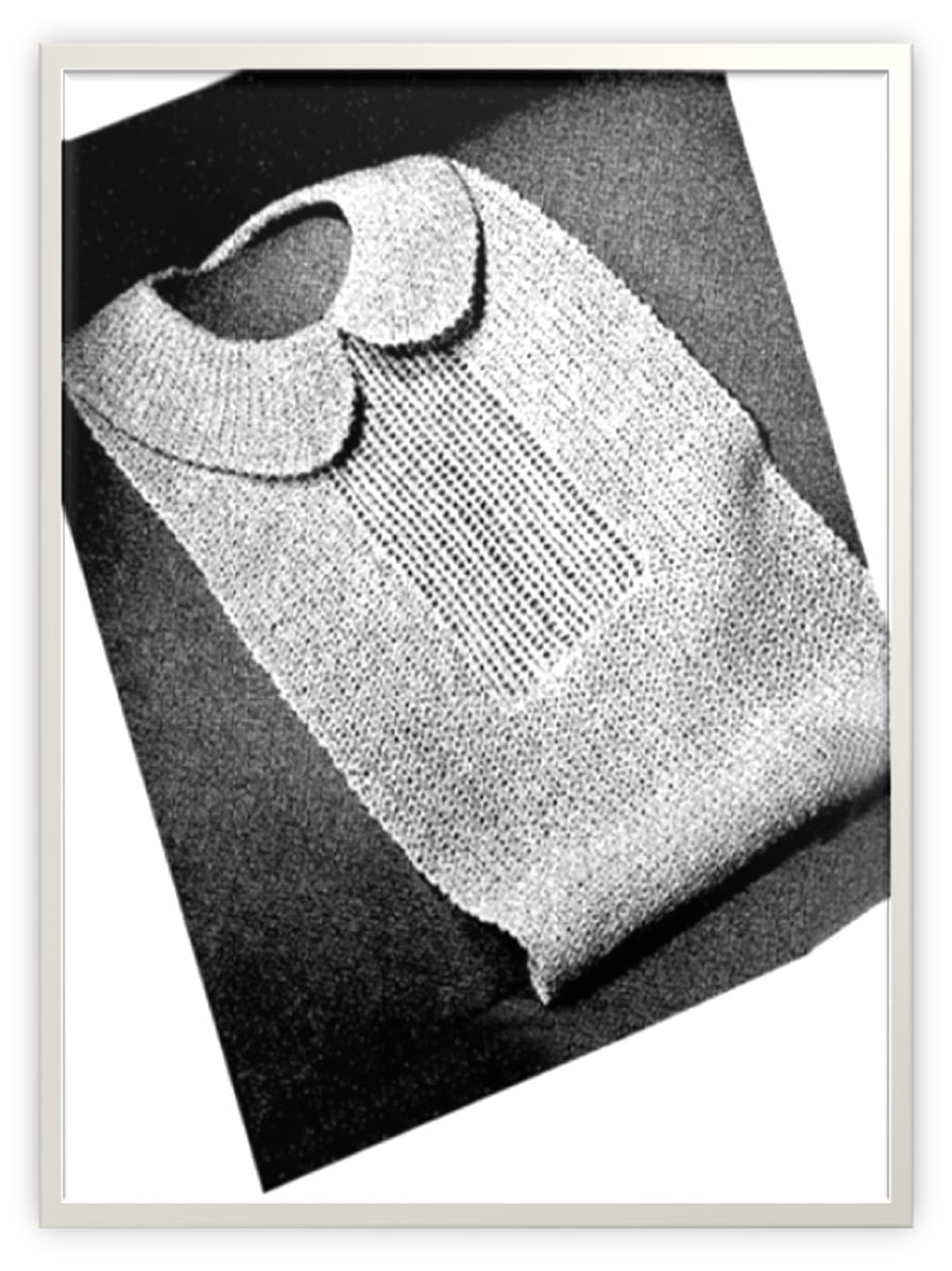 PATTERN #2273 CLUB WOMAN VINTAGE CROCHET