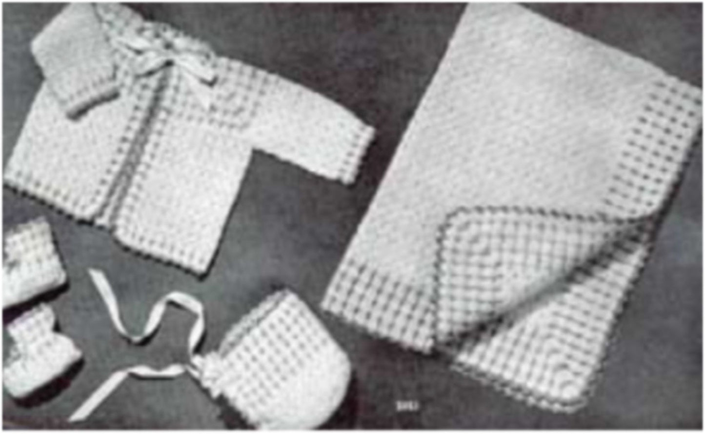 PATTERN #2281 CHARMERS SET VINTAGE CROCHET
