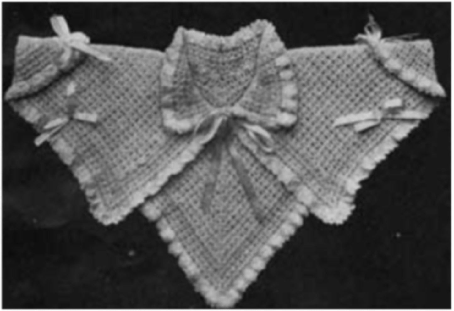 PATTERN #2282 INFANT KIMONO VINTAGE CROCHET